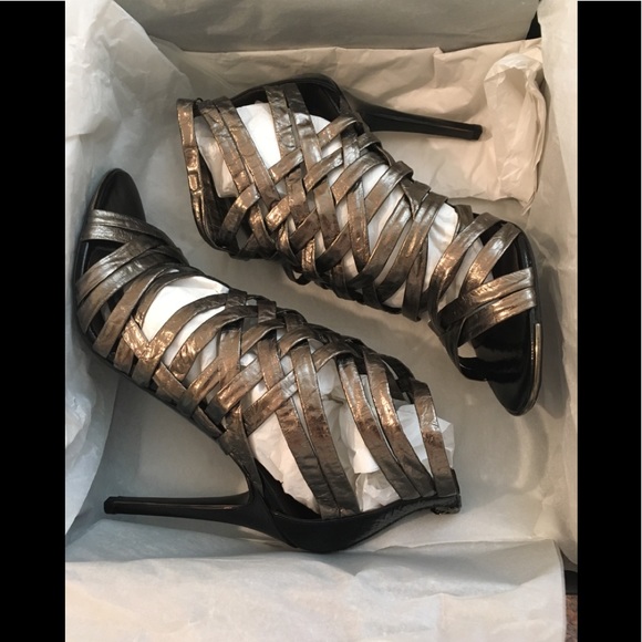 🌸Devi Kroell🌸Textured Woven Leather Sandal🌸 - Picture 2 of 15